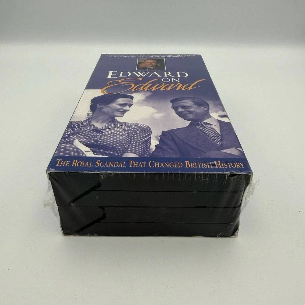 Edward on Edward (VHS, 1996) Prince Edward Windsor Royal Scandal Time Life Video